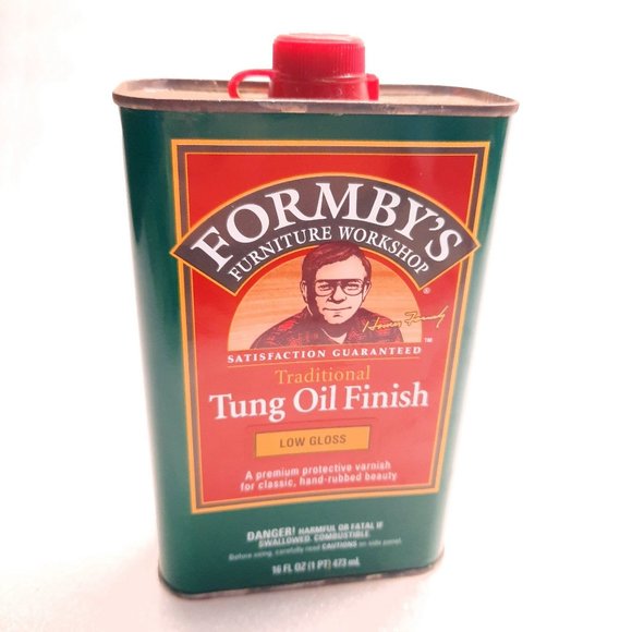 Formby’s Furniture Workshop Traditional Tung Oil Finish Low Gloss 16 Fl Oz USED - Picture 1 of 9